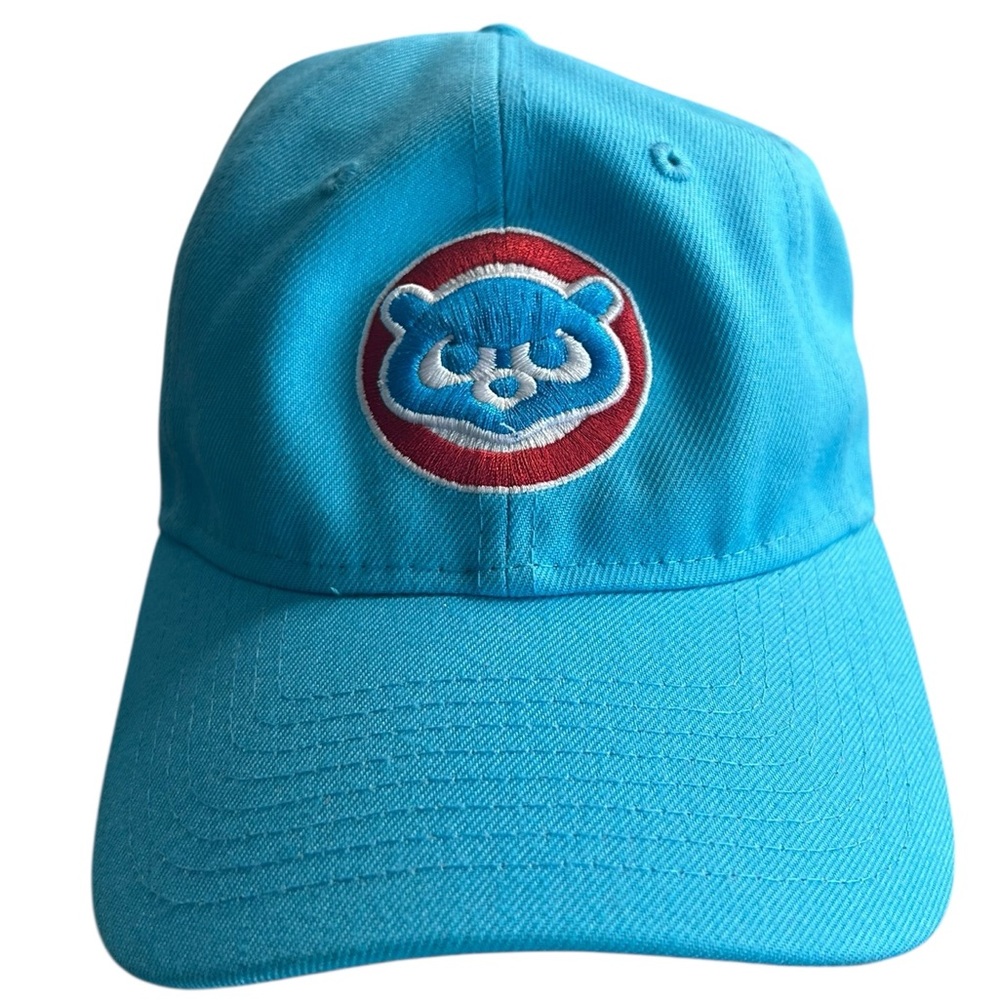 Chicago Cubs Hat New‎ Era 9Twenty Cooperstown Collection Light Blue Adjustable